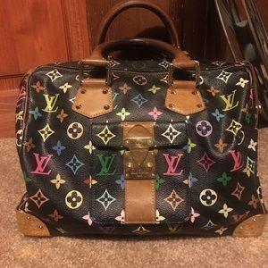 FLASH SALE 💥Louis Vuitton Multi Colored Speedy 💕