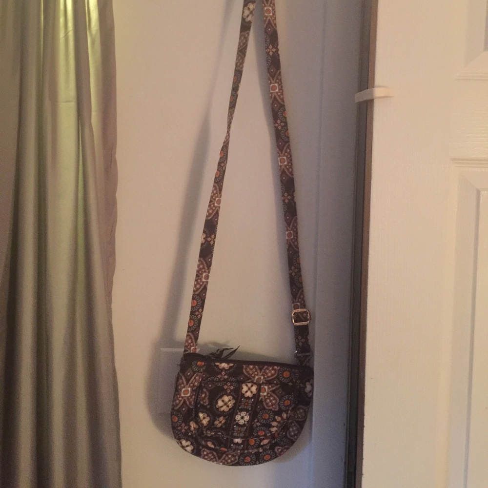 Vera Bradley cross body Canyon print handbag