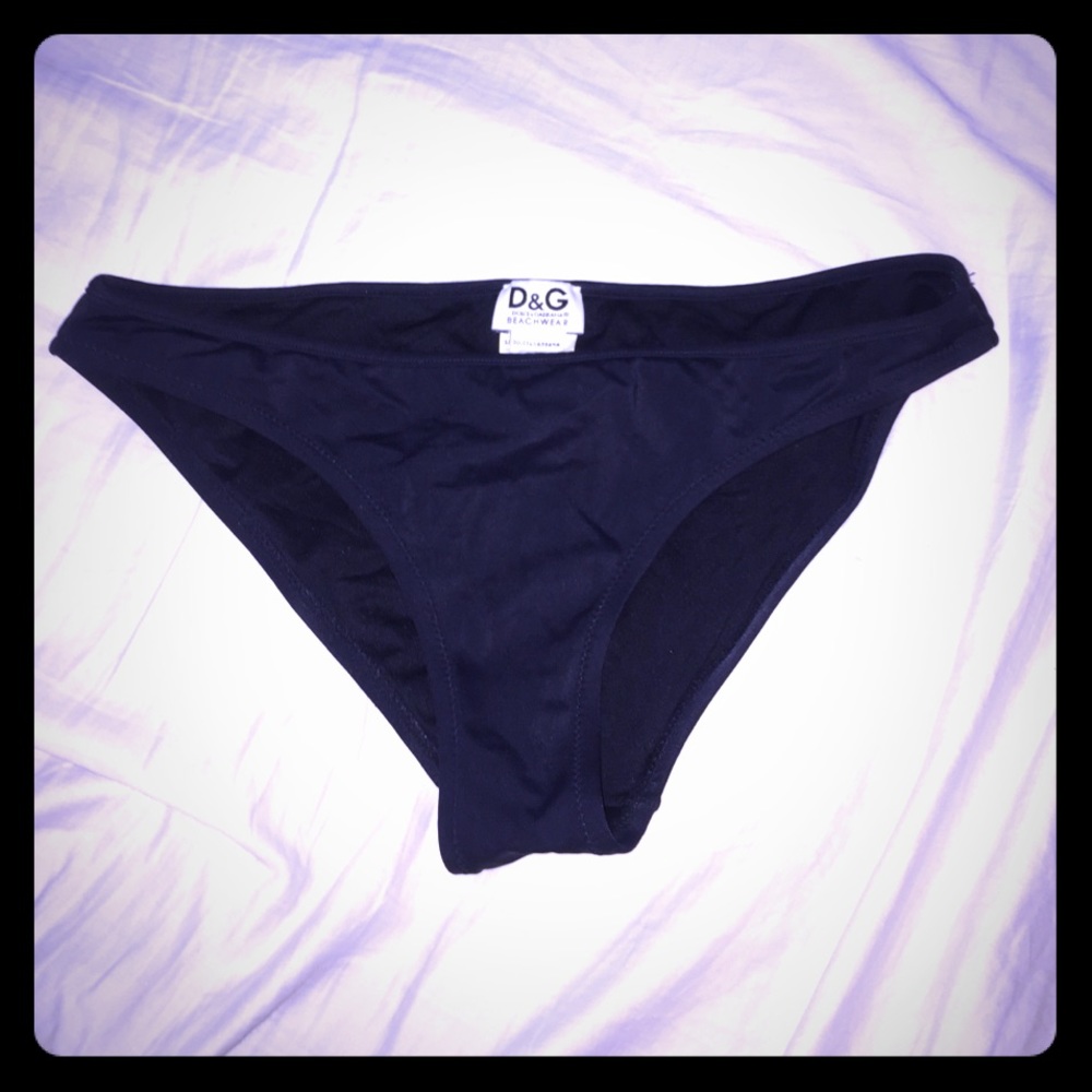 FREE Dolce & Gabbana Authentic Black Swimwear