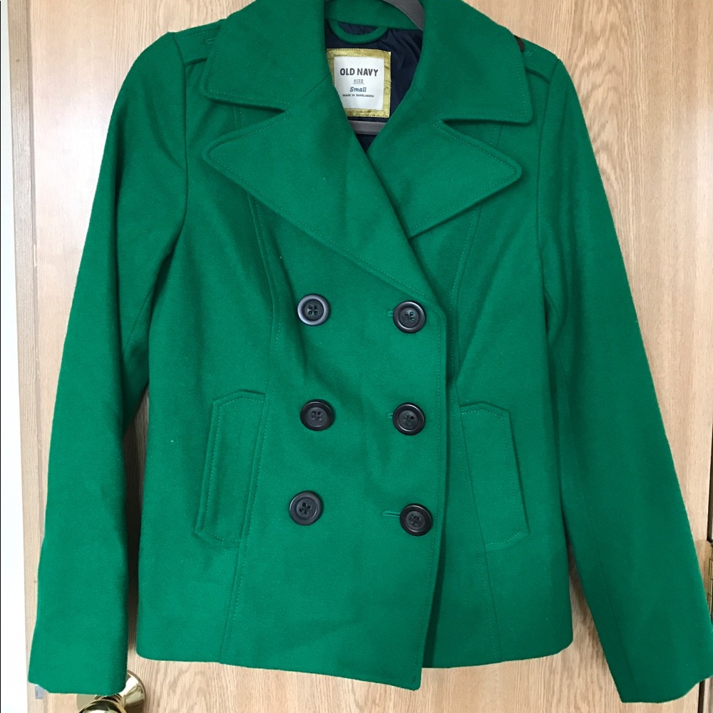 Green Pea coat