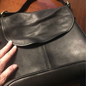 Coach leather bag