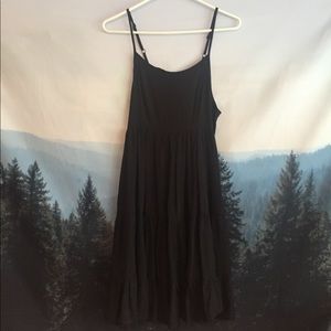 Black summer dress.