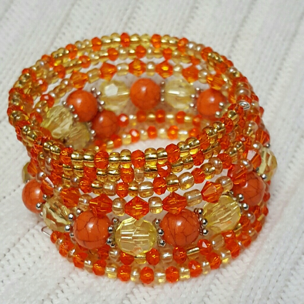 Memory wire bracelet
