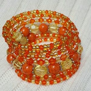 Memory wire bracelet