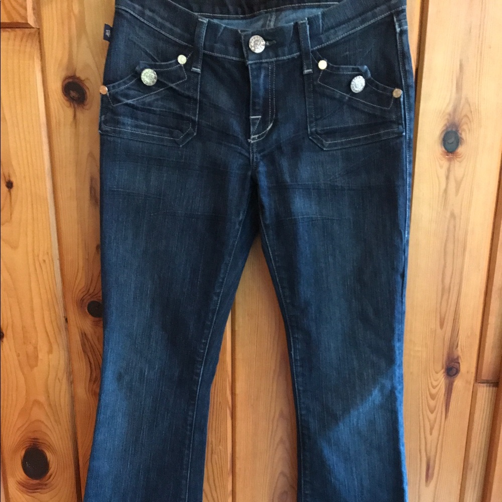 ROCK AND REPUBLIC Jeans Dark Wash Sz 27 30x29