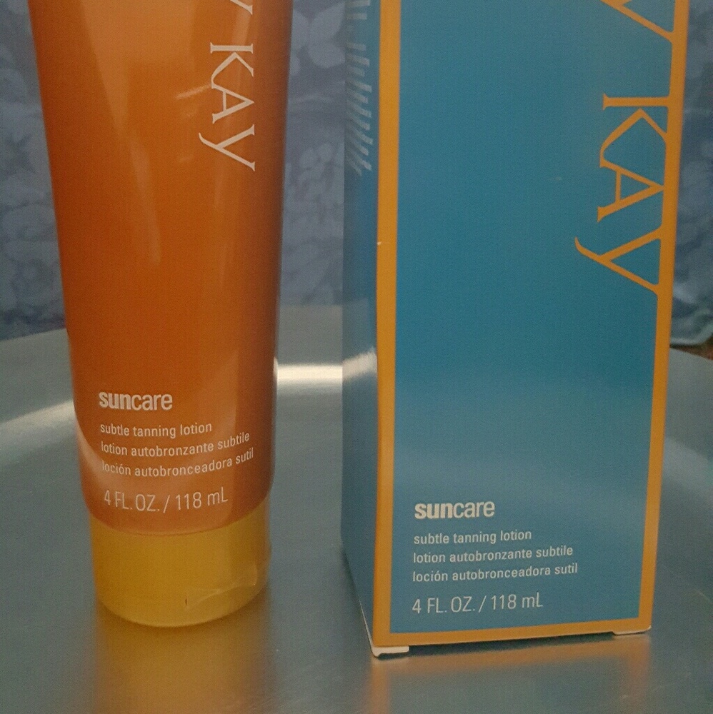 Subtle tanning lotion