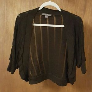 Forever 21 black short cardigan small