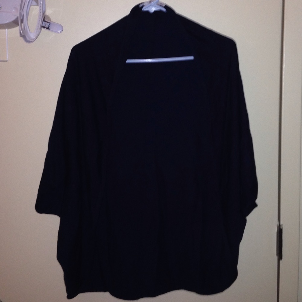 Zara navy blue shawl/shrug