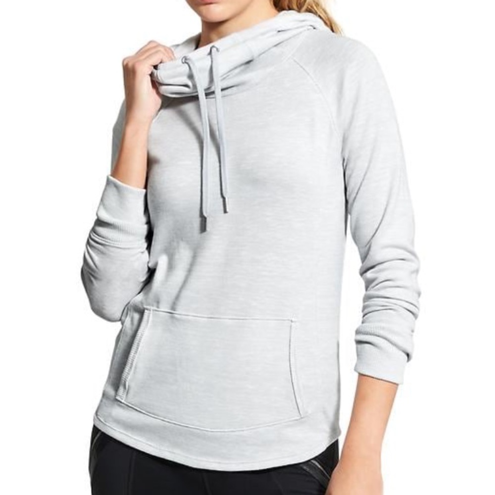 NWOT Athleta Techie Sweat Funnel Hoodie