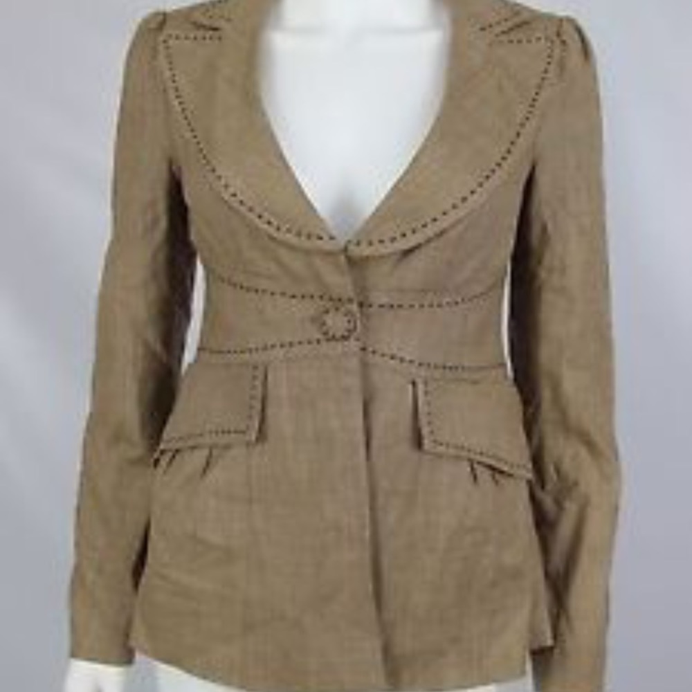 Nanette Lepore Brown Blazer