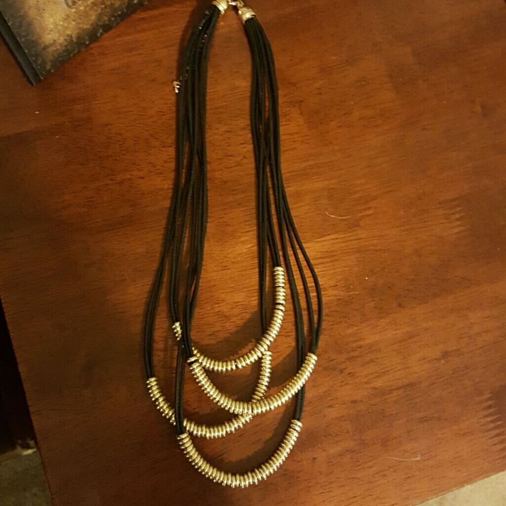 Corded necklace