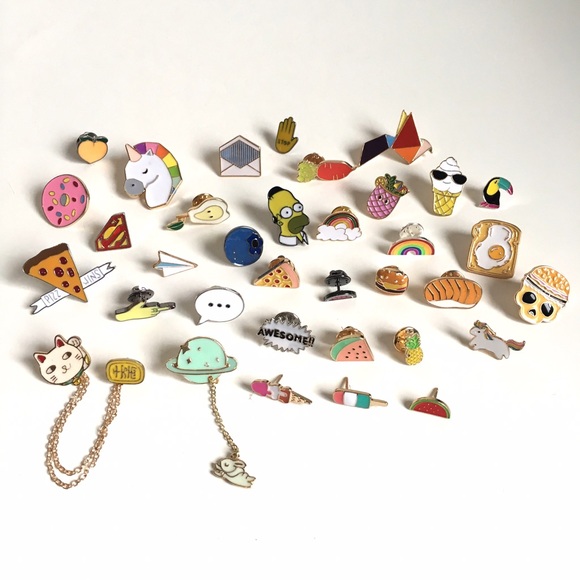 NEW PINS ADDED! Assorted Enamel Pins - Picture 2 of 4