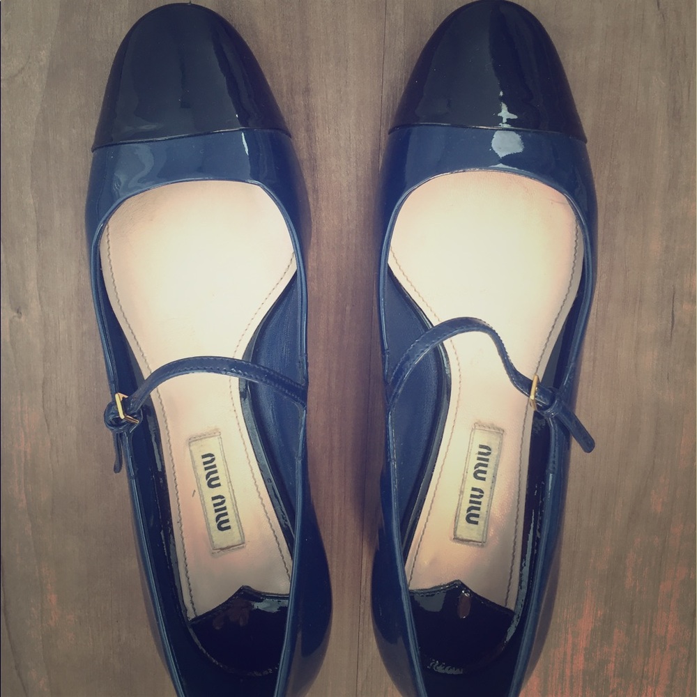 Miu Miu Mary Jane Flats