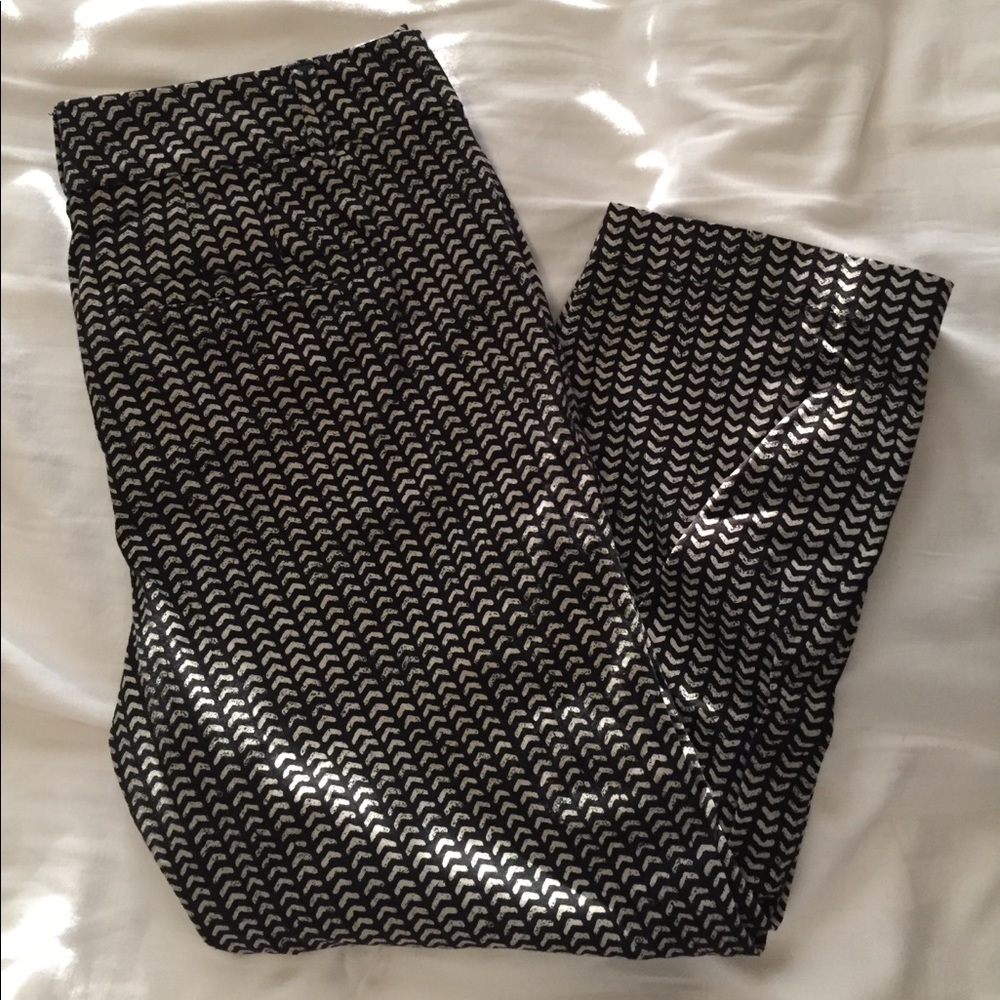 LOFT patterned capris