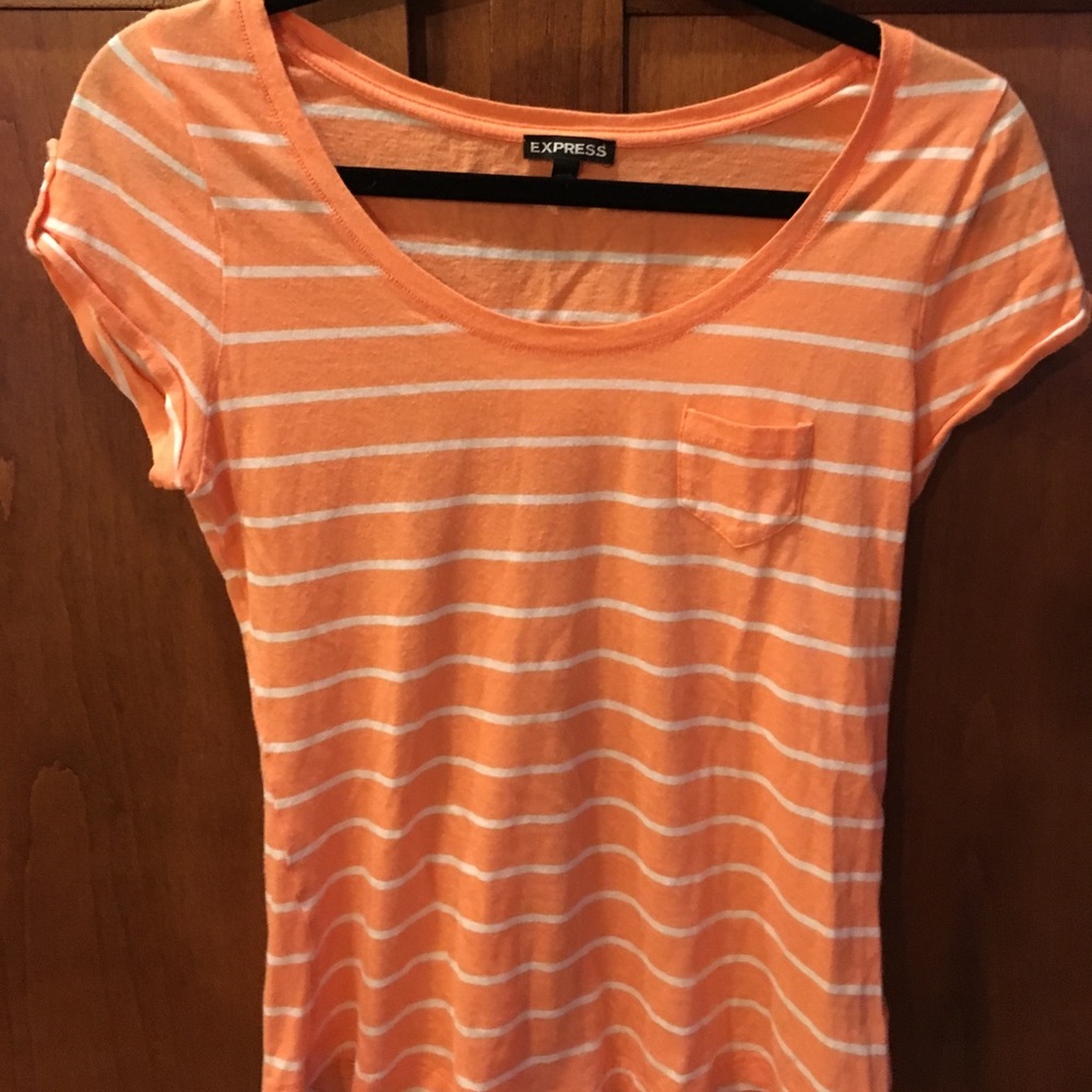 Orange express shirt
