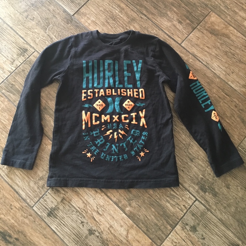 Hurley boys light weight boys long sleeve