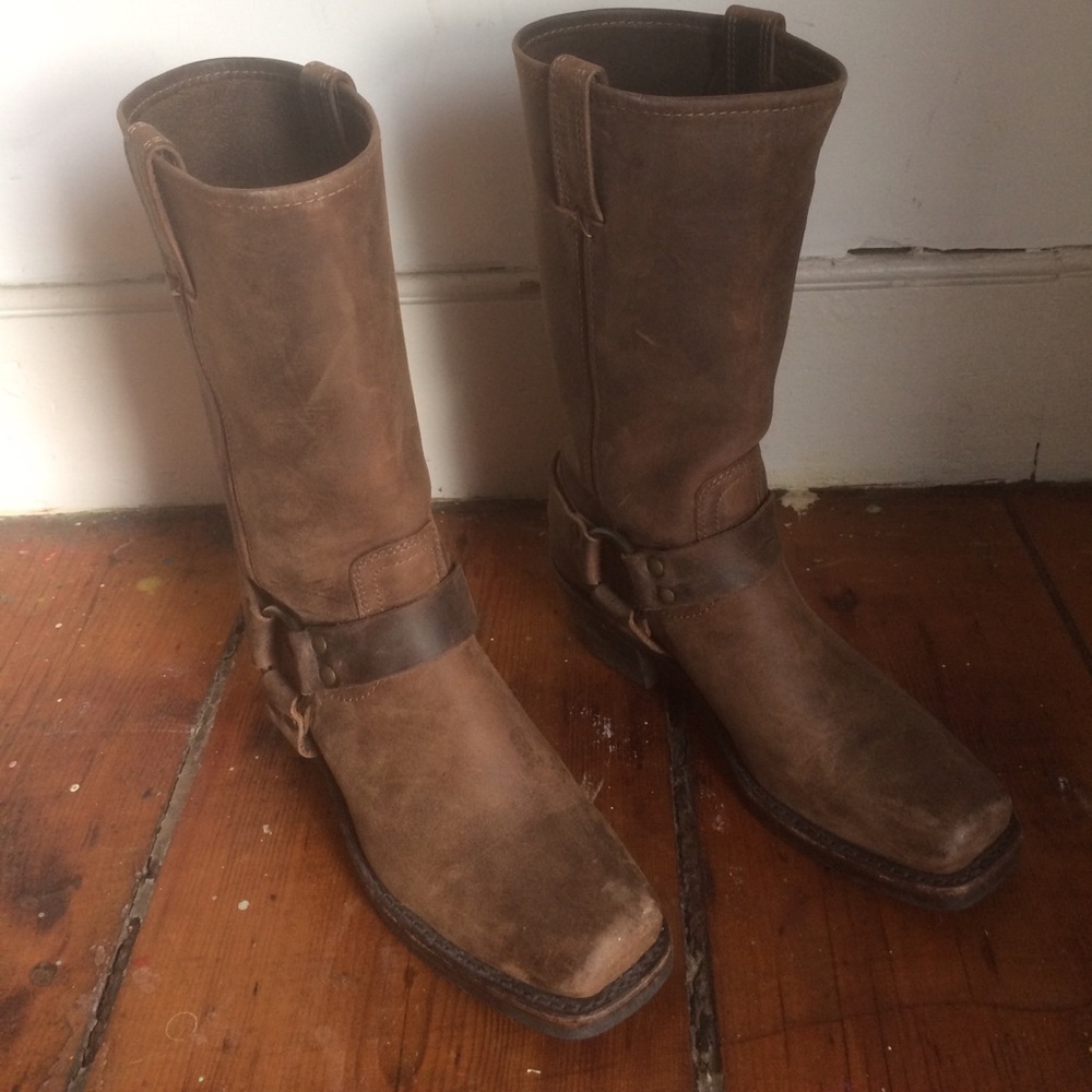 Frye Harness 12R Boots (like new/worn 3 times)