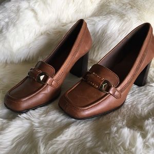 🍂Adorable Brown Vintage Liz Claiborne Heels🍂