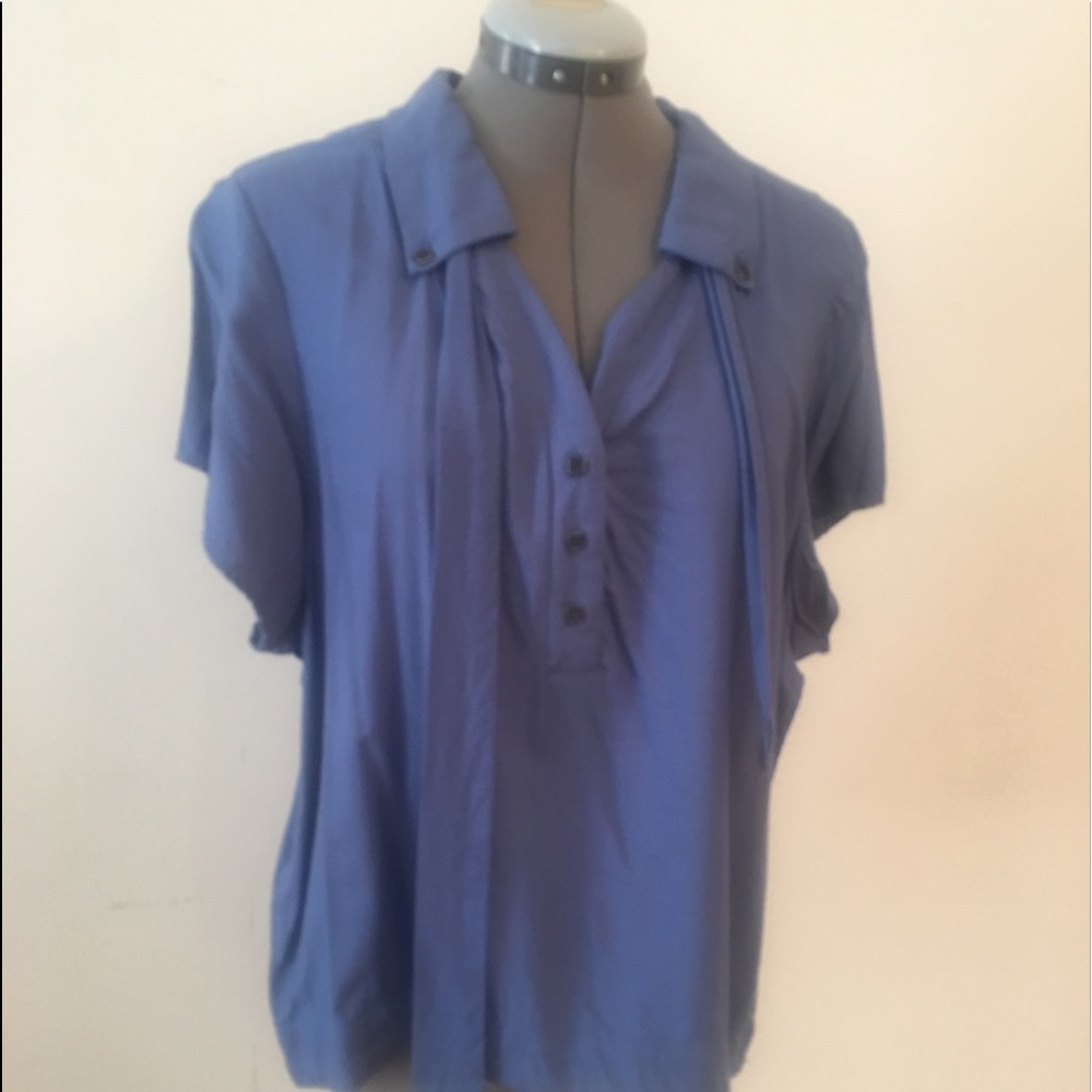 BCBG Blue short sleeve too