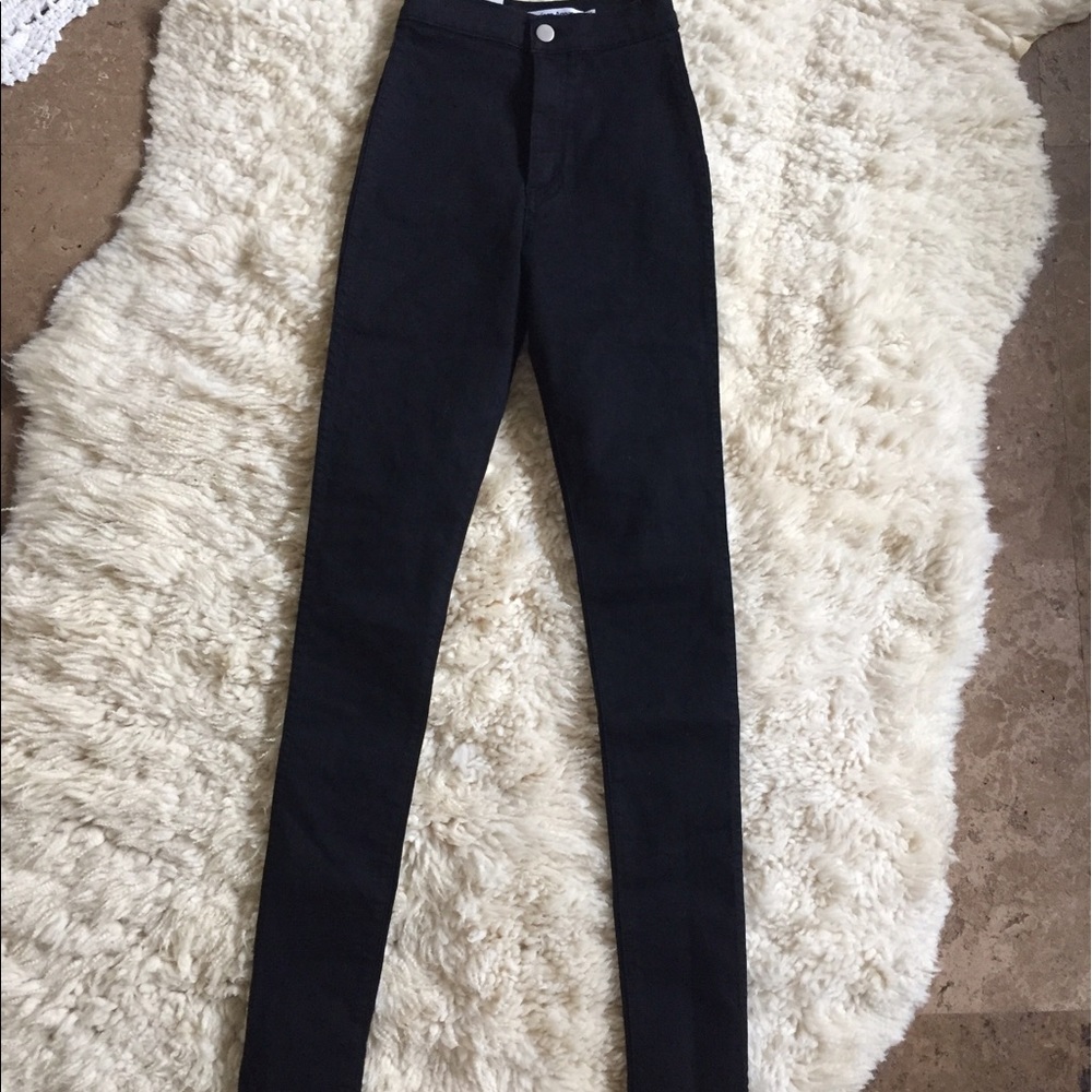 🎈LAST ONE🎈HPx2🎉American Apparel Black Easy Jn - Picture 6 of 7