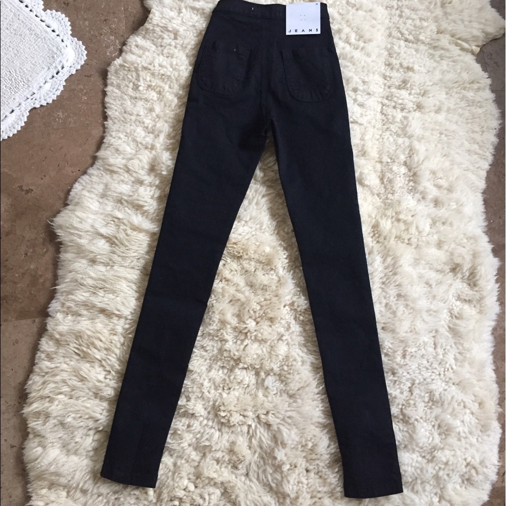 🎈LAST ONE🎈HPx2🎉American Apparel Black Easy Jn - Picture 7 of 7