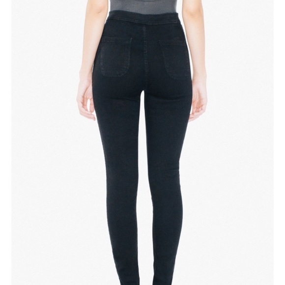 ๐LAST ONE๐HPx2๐American Apparel Black Easy Jn - Picture 5 of 7