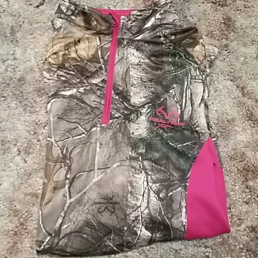 Realtree Half Zip Sweater
