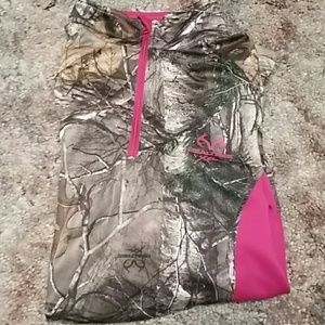 Realtree Half Zip Sweater