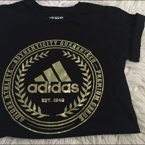 Oversized Adidas tee