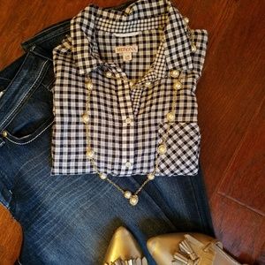 MERONA Button Down Tunic