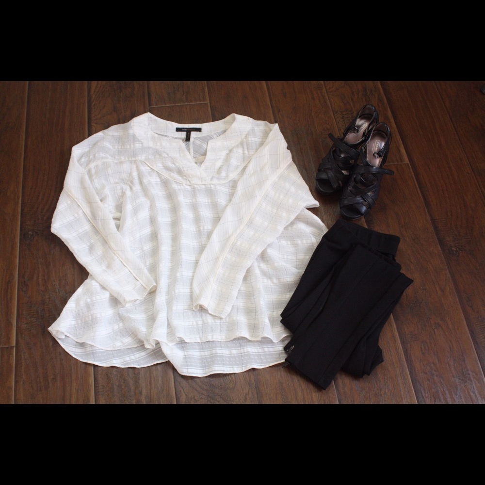 BCBG Silk Blouse