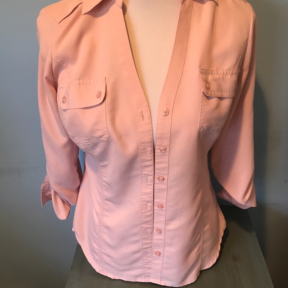Light Pink Express Button Down - Size S - image 1