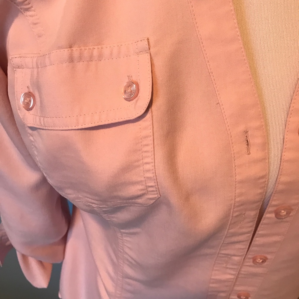 Light Pink Express Button Down - Size S - image 2