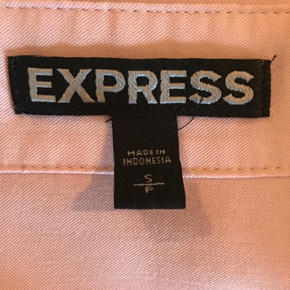 Light Pink Express Button Down - Size S - image 6