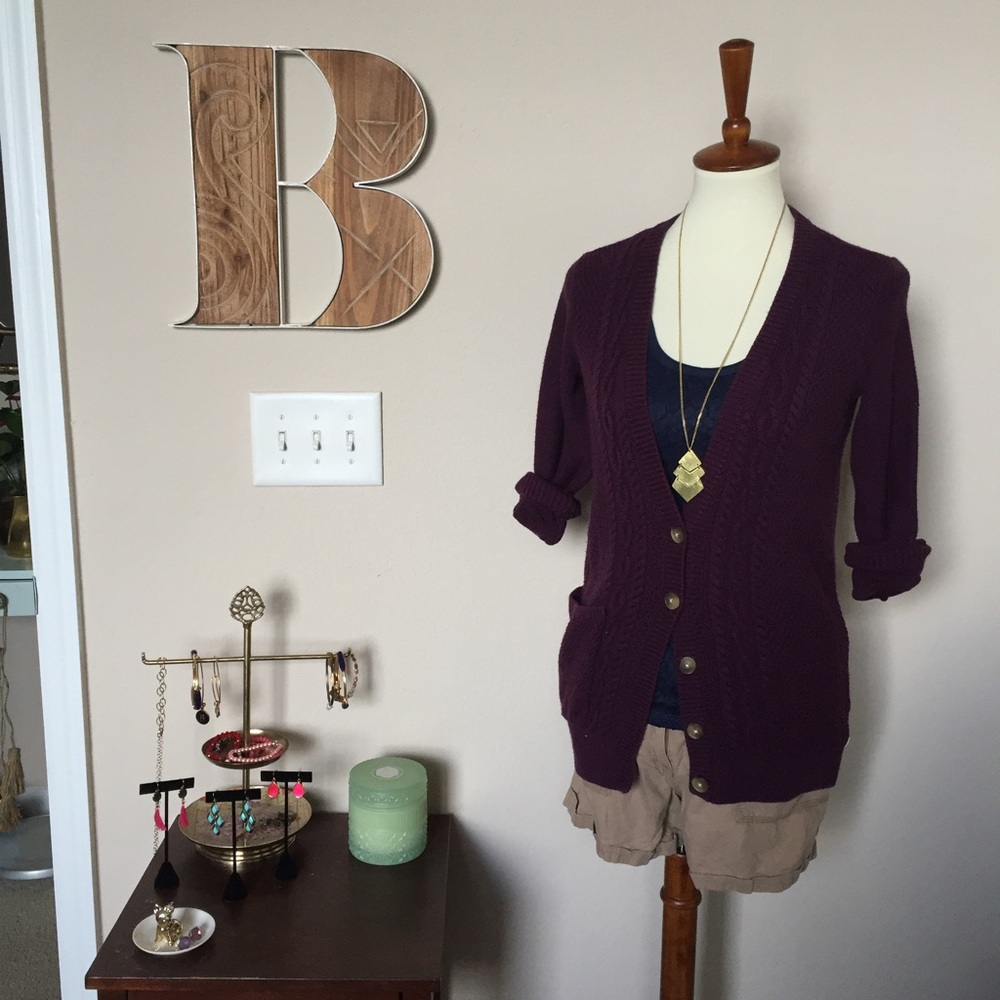 American Eagle Boyfriend Cardigan - S