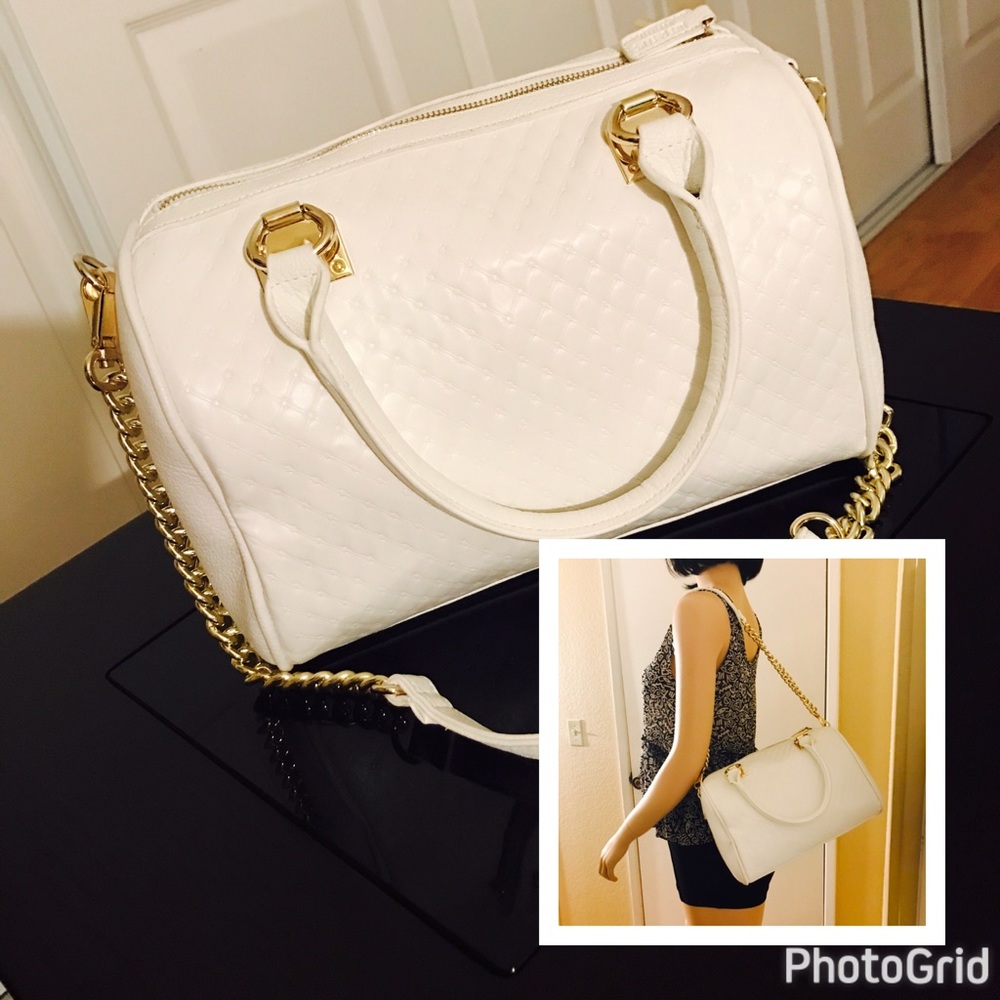 White large purse