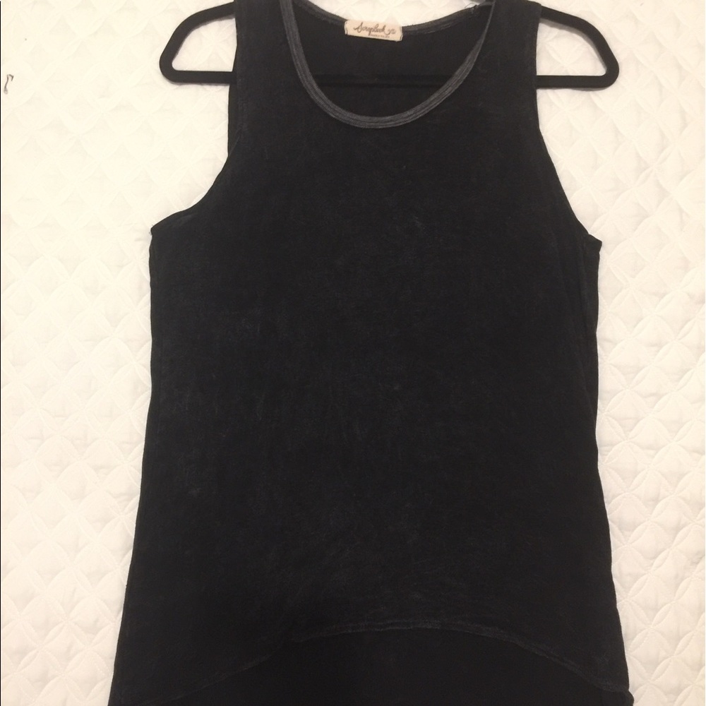Scrapbook High Low Tank Top