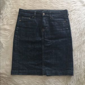 Citizen of Humanity, Dark denim pencil skirt