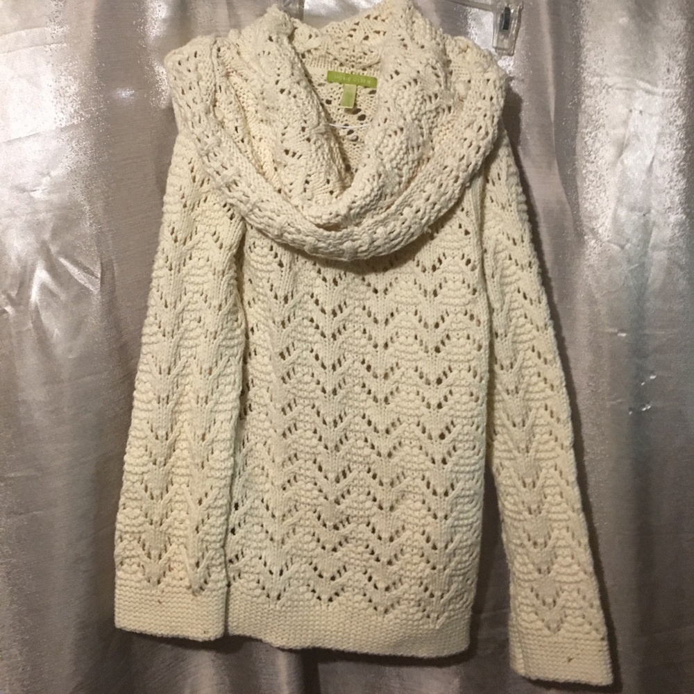Cream sweater