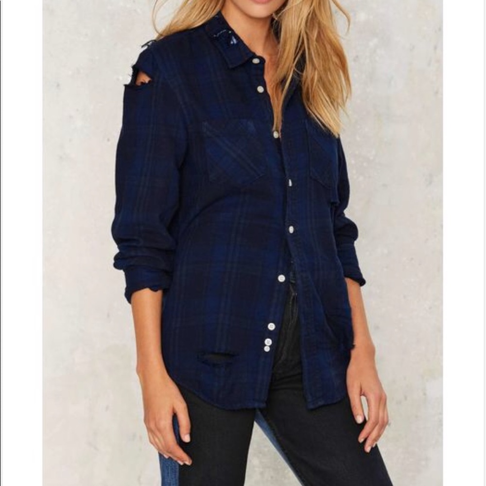 Nasty GalBlue After Party By Seeing Shred Flannel