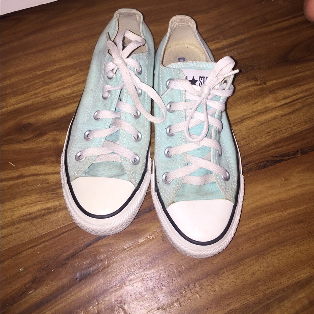 Baby Blue Converse