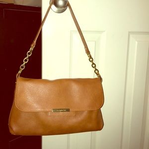Brown handbag shoulder  purse