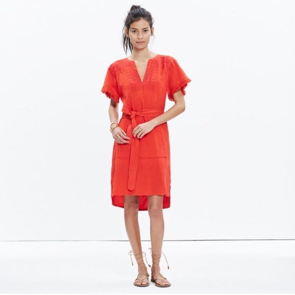 Madewell embroidered paradise dress - Picture 4 of 6
