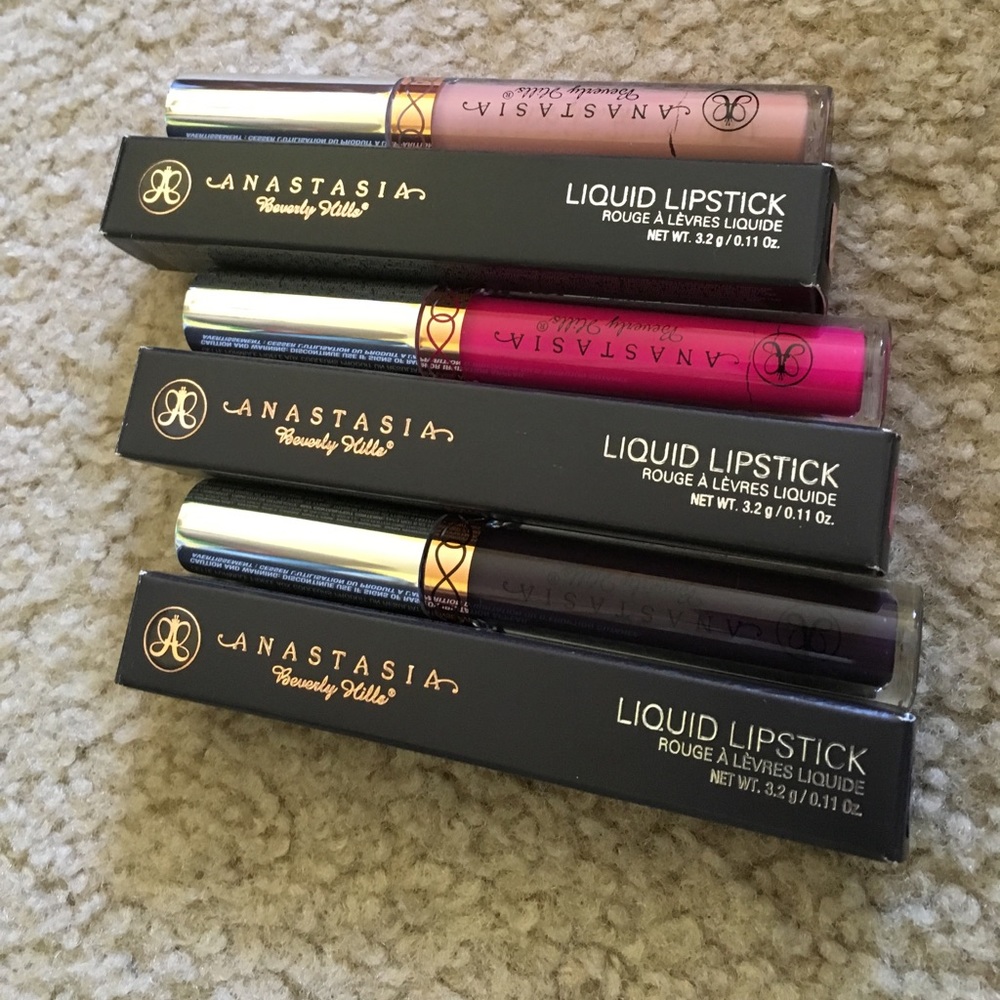 Anastasia Liquid lipstick Trio