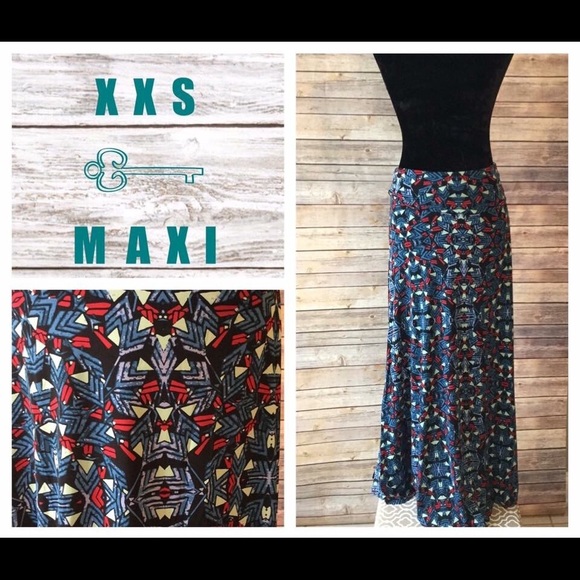 XXS Lularoe Maxi Skirt NWT - Picture 1 of 2