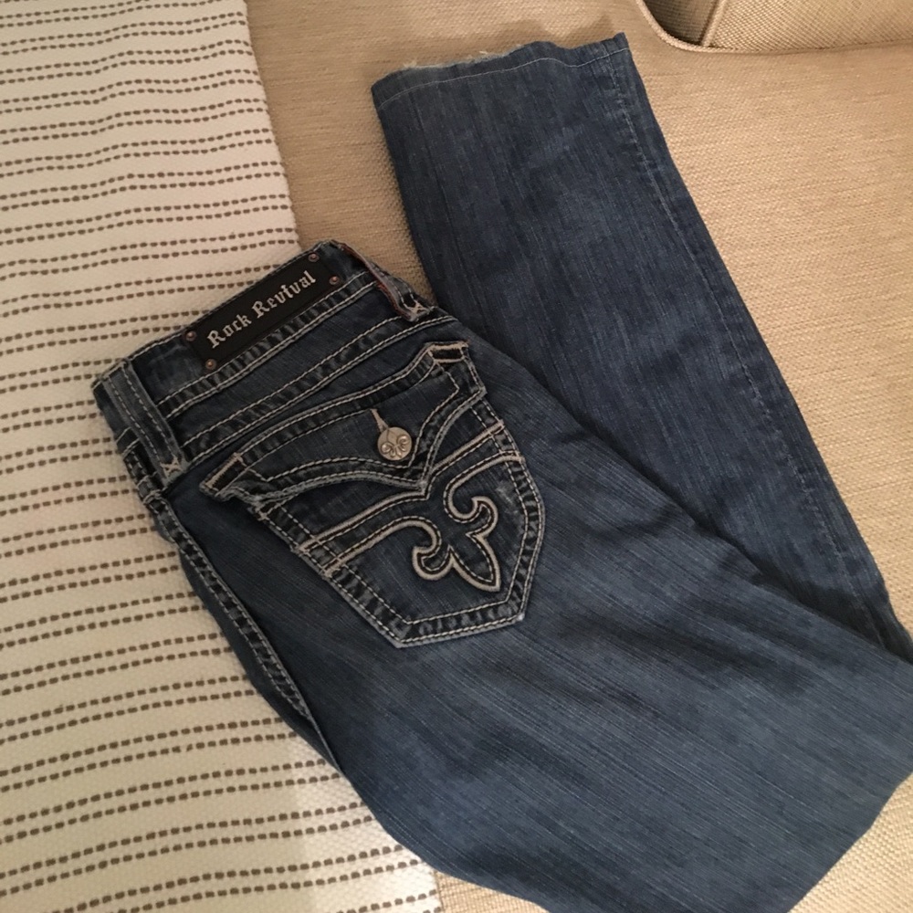 Rock Revival Jeans Patty Boot Size 29