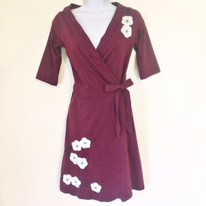 Synergy Organic Cotton Wrap Dress from ModCloth