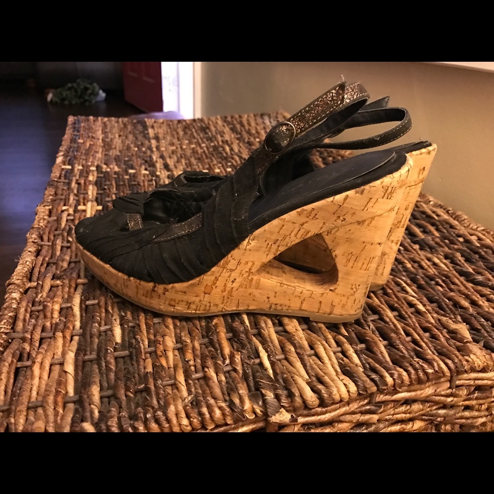 Super cute cut- wedges