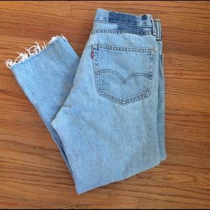 Levi's High Waisted 505 cut offs size 32 x 32