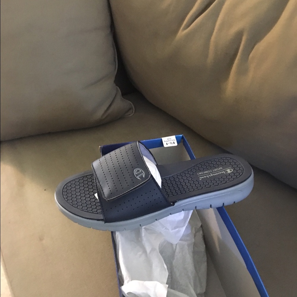 Champions slip ons